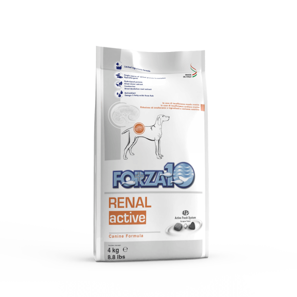 FORZA10 Renal Active  для взрослых собак, 4кг